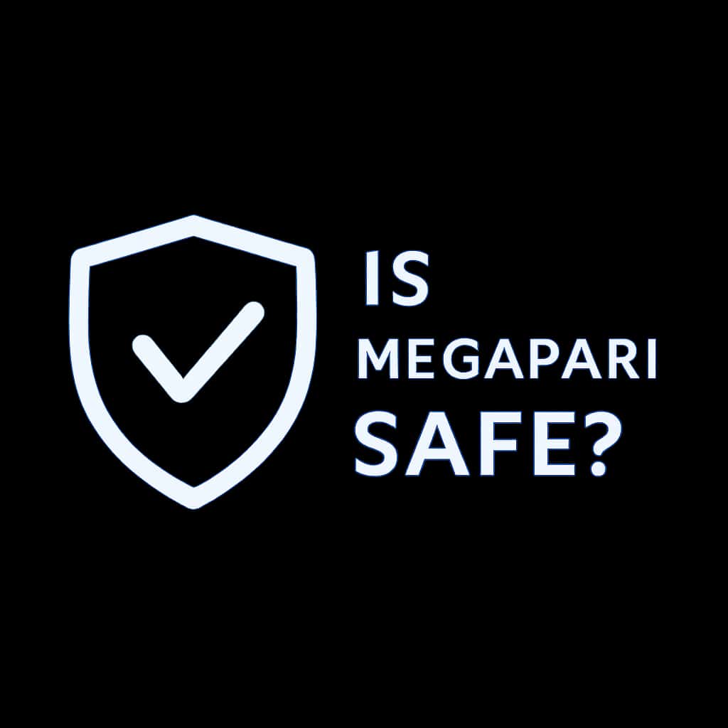 A professional badge concept for Megapari's safety resources.