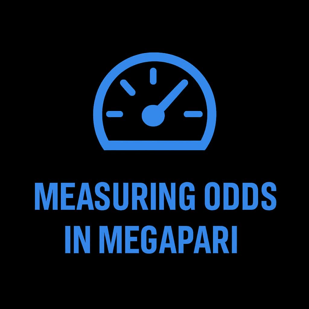 A professional badge symbolizing the guide on measuring odds in Megapari.