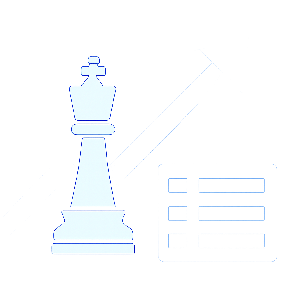 An icon illustrating guidance on navigating Megapari.