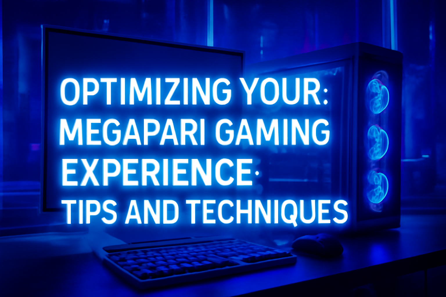 An informative depiction of Megapari Guides with a futuristic aesthetic.